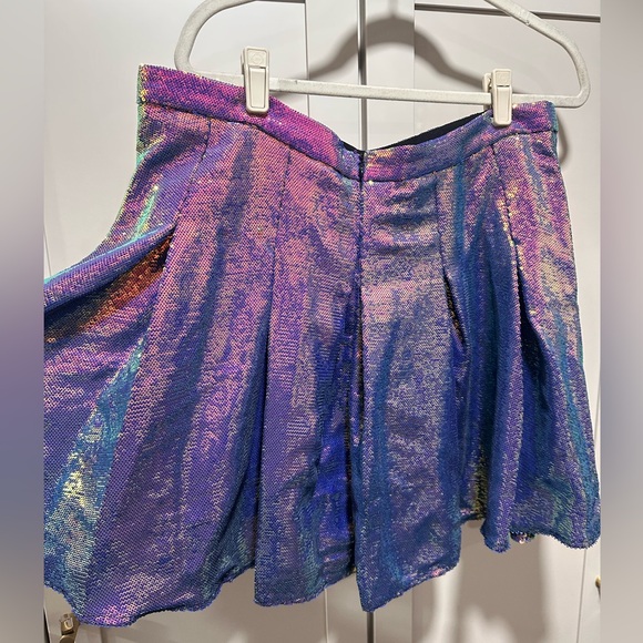 Copper Sequin Skort - Queen of Sparkles - Picture 3 of 6